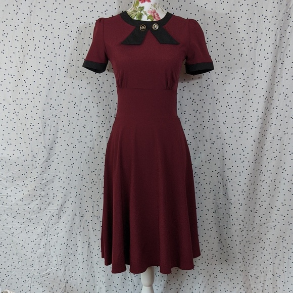 New Light Fashion Vintage Inspired Dress - Size M - Picture 2 of 9